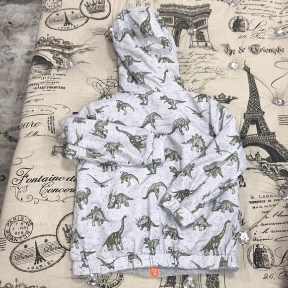 Dex Dino Revers Kids Jacket - Picture 4 of 6